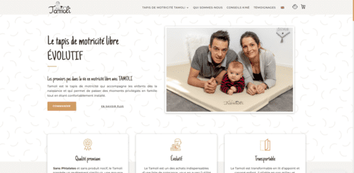 refonte site ecommerce tamoli